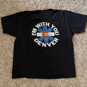 Red Hot Chili Peppers I’m with you Denver black XL T-shirt